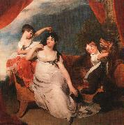  Sir Thomas Lawrence Mrs Henry Baring and her Children USA oil painting artist